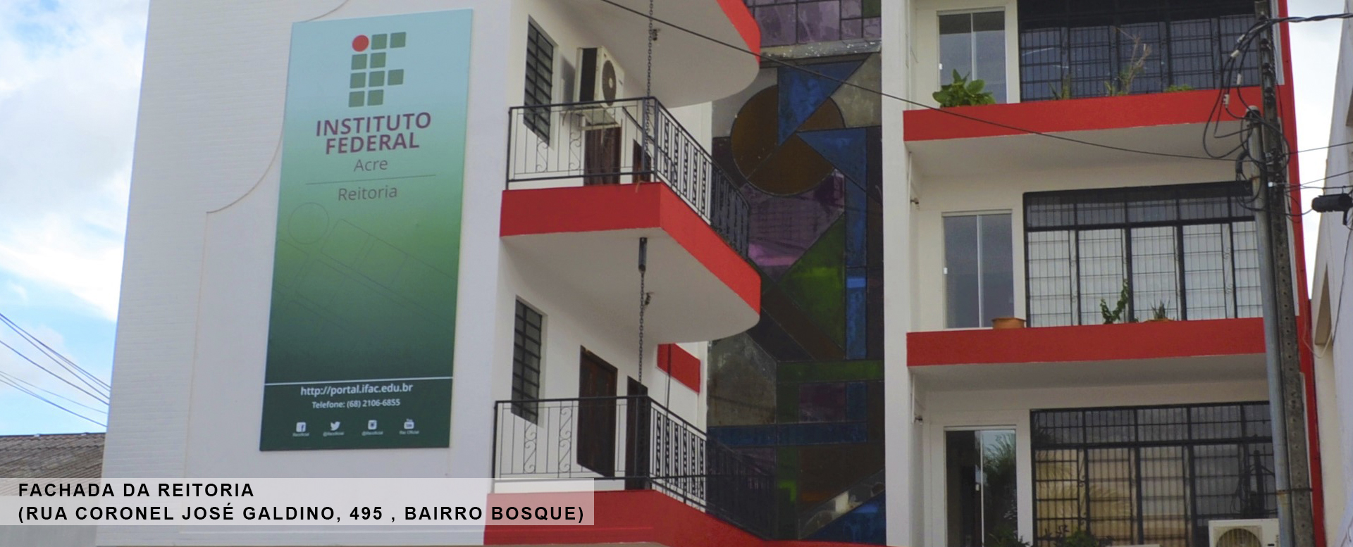 Fachada Reitoria