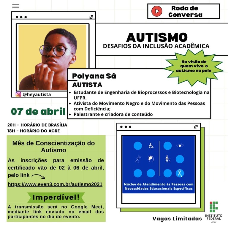 Roda de Conversa sobre Autismo 