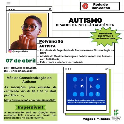 Roda de Conversa sobre Autismo 