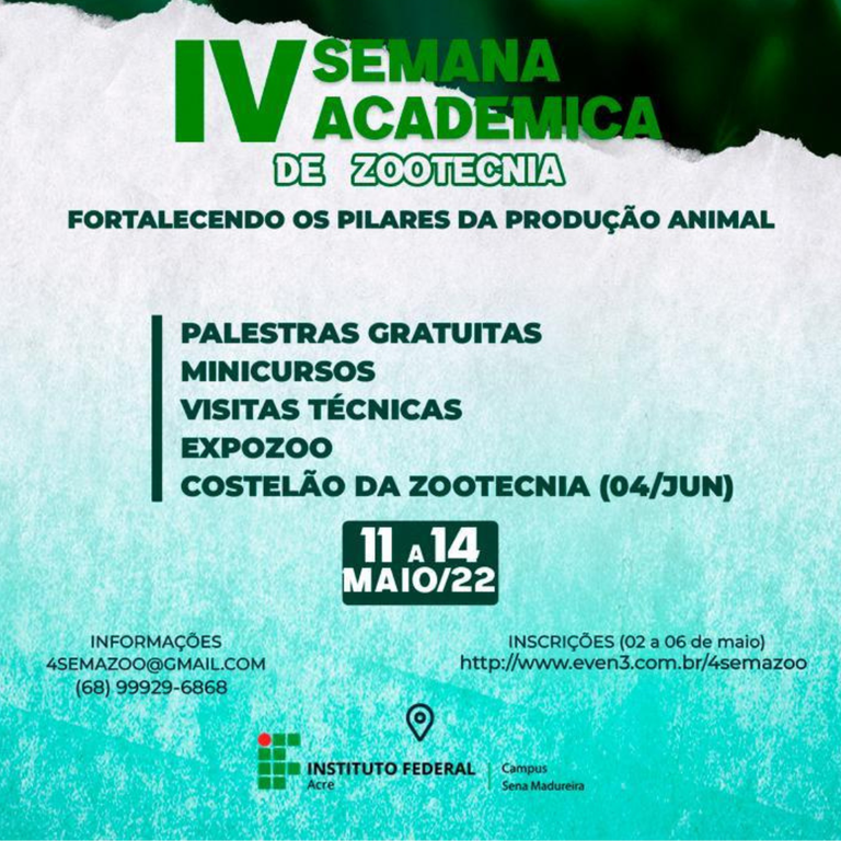 IV Semana Acadêmica de Zootecnia