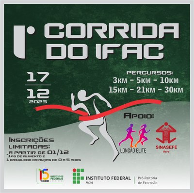 I Corrida do Ifac