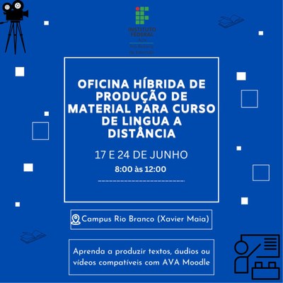 Oficina de Produção de Vídeo - AVA Moodle